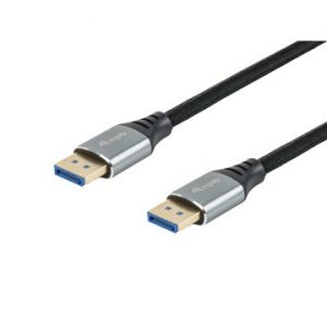 ÷ Cable displayport a displayport premium 2,1 equip 119283 3m 16k 60hz 54gps aluminio