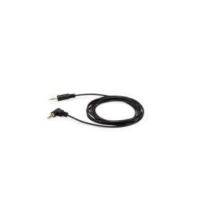 ÷ Cable audio mini jack 3.5mm macho a mini jack 3.5mm macho acodado 2.5m