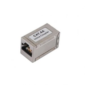 ÷ Adaptador rj45 cat.6a apantallado hembra hembra