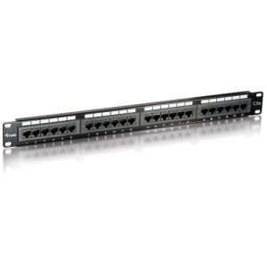 ÷ Patch panel 24 puertos categoria 5e