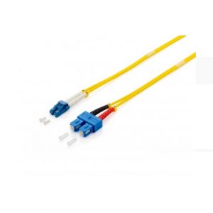 ÷ Cable fibra optica monomodo lc/sc 0.9/125 lsoh 2m color amarillo