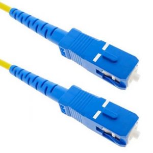 ÷ Cable fibra optica router monomodo libre de halogeno sc/upc a sc/upc 2m