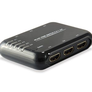 ÷ Switch hdmi equip 5 entradas 1 salida hdmi 1.4a 4k dts-hd con mando