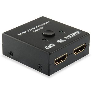 ÷ Switch selector hdmi bidirecional equip 2 entradas 1 salida / 1 entrada 2 salidas