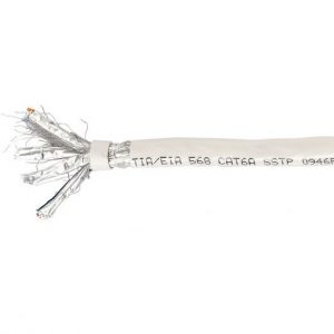 ÷ Bobina equip categoria 6a s/ftp rigido 305m