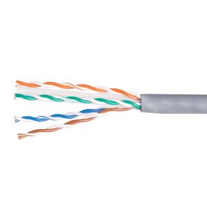 ÷ Bobina equip categoria 6 u/utp rigido 100m lsoh libre halogenos