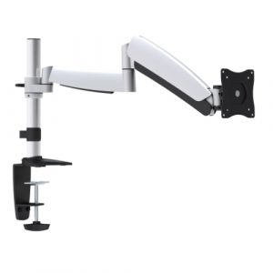 ÷ Soporte de mesa equip 650112 para 1 pantalla 13-27" de brazo hidraulico inclinable y giratorio 360?"