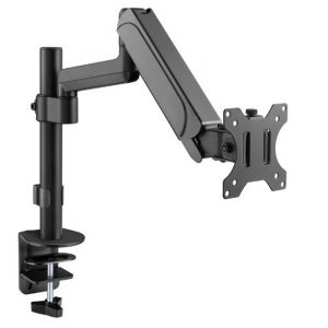 ÷ Soporte de mesa equip 650132 para 1 pantalla 17 - 32" muelle de gas equip inclinable y giratorio 36"