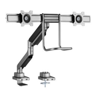 ÷ Soporte de mesa equip 650161 para 2 pantallas de 17-32" max. 9kg por pantalla max.vesa 100x100 reso"