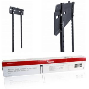 ÷ Soporte de pared fijo equip 650320 para pantalla 32- 55" fijo slim distancia a pared fijo 9mm vesa "