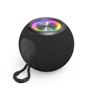 ÷ Altavoz bluetooth portable hama ball shape 5w iluminacion led tws bateria 10h manos libres color neg