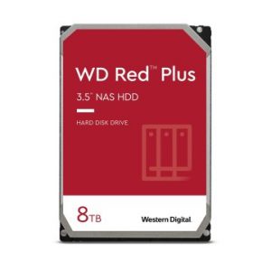 ÷ Disco duro 8tb western digital red plus sata6g (nas hard drive) wd80efpx