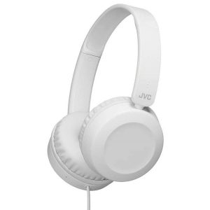 ÷ Headset jvc ha-s31m-a-e con cable jack 3.5mm microfono integrado color blanco