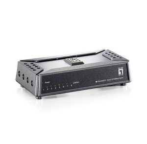 ÷ Switch level one no gestion 8 puertos 10/100 mini no rack base magnetica