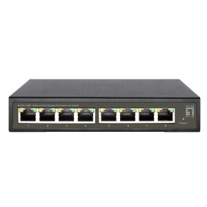 ÷ Switch semigestionable level one hilbert 8p poe 10/100/1000 112.8w carcasa metalica
