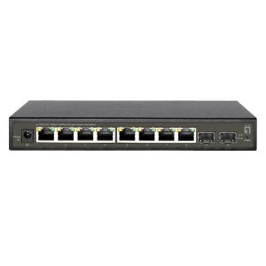 ÷ Switch semigestionable level one hilbert 8p giga + 2p sfp giga carcasa metalica