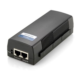 ÷ Poe injector adapter gigabit level one pasa datos y alimentacion por el mismo cable hasta 100m 15.4w