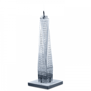 ÷ Maqueta 3d metal fascinations one world trade center montaje sin pegamento ni soldadura maquetas 3d