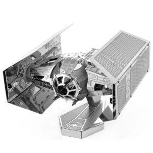 ÷ Maqueta 3d metal fascinations star wars darth vader tie fighter montaje sin pegamento ni soldadura