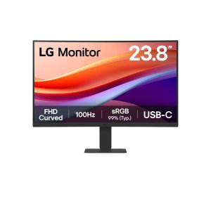 ÷ Monitor 24 curvo 1500r hdmi usb-c lg 24u421a-b fhd va, 100hz 250cd 5ms 3000:1 vesa 100x100"