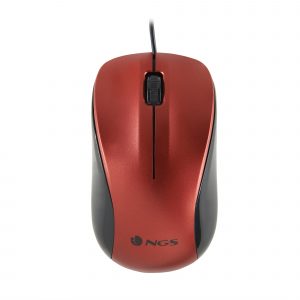 ÷ Mouse ngs crew red optico con cable