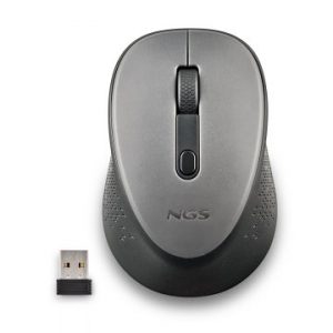 ÷ Mouse ngs dew gray optico inalambrico de 2,4ghz con nano receptor