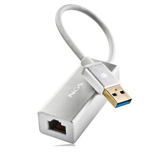 ÷ Adaptador usb 3.0 a gigabit ethernet rj45 ngs hacker 3.0