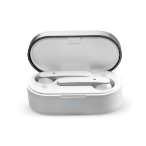 ÷ Auricular intrauditivo bluetooth prixton tws157 tactil blanco manos libres compatible con asistente