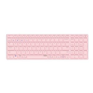 ÷ Teclado rapoo wireless y bluetooth e9700m portugues 2.4ghz bt 3.0 5.0 dise?o ultrafino bateria