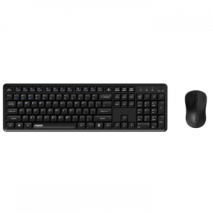 ÷ Teclado y mouse rapoo wireless y bluetooth 8150m silent 2,4ghz bt 4.0 bt 5.0 1300dpi nano usb