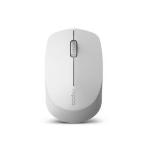 ÷ Mouse rapoo wireless y bluetooth m100 silent 2.4g ghz bt 4.0 usb 3.0 3 botones 1300 ppp gris claro