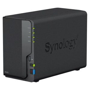 ÷ Servidor nas synology disk station ds223 2gb 3xusb3.2 2 bahias realtek rtd1619b jbod, raid 0, raid 1