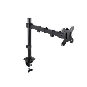 ÷ Soporte de mesa tooq db1801tn-b para 1 pantalla 17-32" gira incli 1 brazo articulado negro"