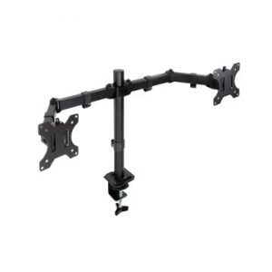 ÷ Soporte de mesa tooq db1802tn-b para 2 pantallas 17-32" gira incli 2 brazos articulados negro"