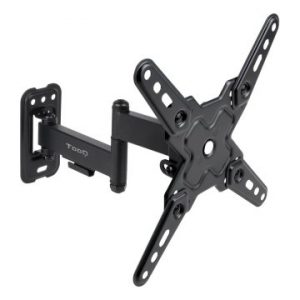 ÷ Soporte de pared tooq lp1344tn-b para pantalla 13-43 max. 20kg vesa max. 200x200 2 brazos negro