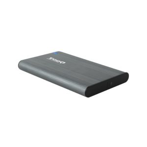 ÷ Caja externa 2.5 usb 3.0 tooq tqe-2503g gris para hd/ssd de hasta 9.5mm sata usb 3.0/3.1 sin tornil"