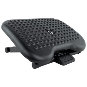 ÷ Reposapies tooq tqfr0603-b ajustable en altura e inclinacion color negro