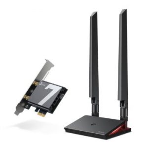 ÷ Pci express wifi 7 triple banda y bluetooth 5.3 tp-link archer tbe550e wifi 7 be9300 bluetooth 5.4