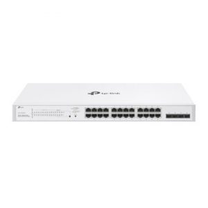 ÷ Switch gestionable l2 tp-link festa fs328gp 28p giga l2+ 24xgb 4xsfp gb poe+ 250w