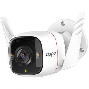 ÷ Camara exterior ip wifi tp-link tapo c320ws ip66 2k vision nocturna 30m deteccion mov.