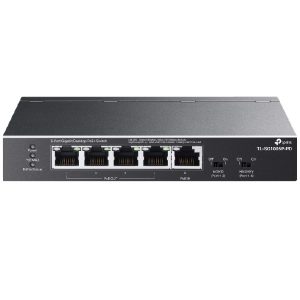 ÷ Switch no gestionable tp-link sg1005p-pd 1p giga poe++ in y 4p poe+ out sobremesa no rack carcasa me