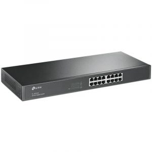 ÷ Switch no gestionable tp-link sg1016 16p giga carcasa metalica 19 rack"