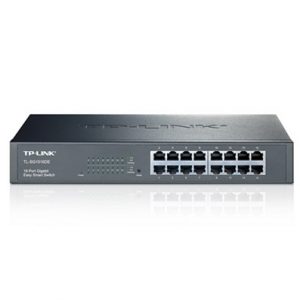 ÷ Switch semigestionable tp-link sg1016de 16p carcasa metalica giga 19 rack"