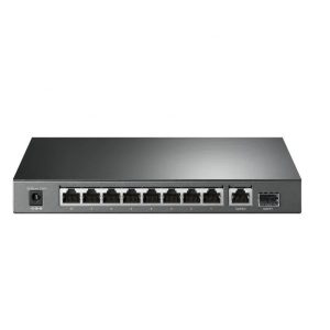 ÷ Switch tp-link tl-sg1210p 9p giga 1p sfp gigabit 8 puertos poe/poe+ alimentacion poe 63w