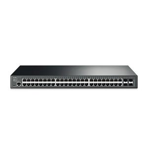 ÷ Switch gestionable l2 tp-link tl-sg3452 48p giga l2 mas 4 ranuras gigabit sfp puerto de consola rj45