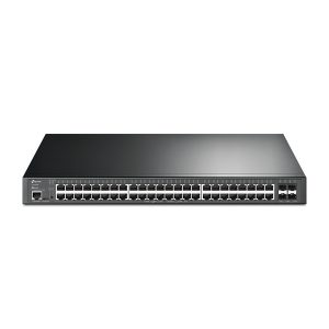 ÷ Switch gestionable l2 tp-link sg3452xp 48p poe+ (500w) con 4p 10ge sfp+ formato rack
