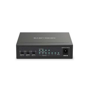 ÷ Switch poe+ no gestionable mercusys ms106lp 6p 10/100 con 4p poe+ 30w ethernet mini desktop