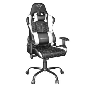 ÷ Silla gamer trust gxt 708 resto gaming giratoria 360 elevador de gas clase 4 respaldo ajustable entr