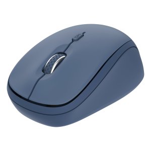 ÷ Mouse trust wireless y bluetooth yvi+ azul 1600dpi ajustable 3 botones 3 dispositivos