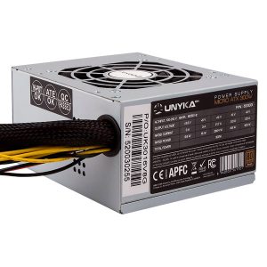 ÷ Fuente de alimentacion sfx unykach 300w 52003 80+ bronze apfc activo ventilador 80mm silencioso oem
